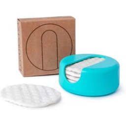 LastObject LastRound Disco Desmaquilhantes Reutilizáveis x7 Unidades + Azul Turquesa