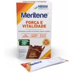 Meritene Chocolate Carteiras Pó x15
