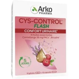 Arkopharma Cis-Control Cranberola Flash (x20 Cápsulas)