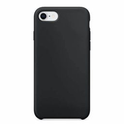 Capa TPU Mate preta para iPhone 5 / 5S / SE