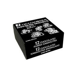 Caixa com 12 Chocolates Pequenos Kamasutra