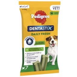 7uds. Dentastix Fresh cães porte pequeno Pedigree snacks cães