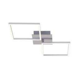 Briloner 3182-018 - Iluminação de teto LED com regulação FRAME 2xLED/15,5W/230V