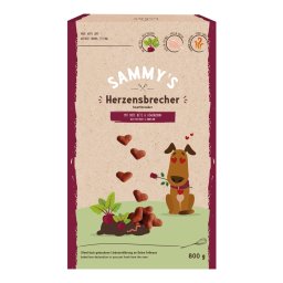 3x 800g Sammy's corações snacks para cães