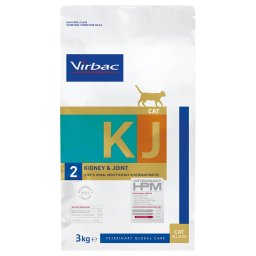 2x3kg Cat Kidney & Joint Support KJ2 Virbac Veterinary HPM ração gato