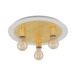 Eglo 97492 - Candeeiro de teto LED PASSANO 3xE27/4W/230V dourado