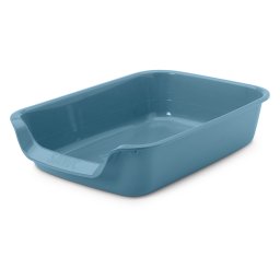 Savic Junior caixa aberta para cães e gatos azul 56 cm