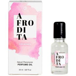 Afrodita, Perfume Mulher com Feromonas, Óleo 20ml - Atração Sexual e Sedução