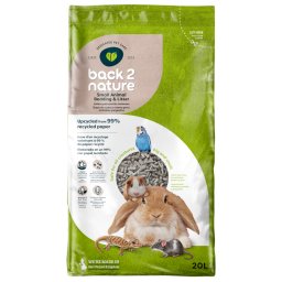 20l Small Back-2-Nature granulado para roedores