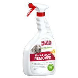 Nature's Miracle Spray tira-manchas e odores cães 946ml