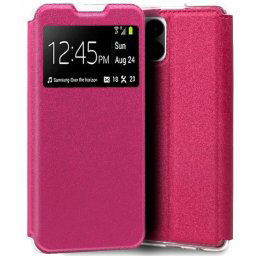 Capa Xiaomi Redmi A1 / A2 Flip Book com Janela Rosa