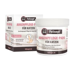 Felisept Pads limpeza ocular para gatos 100uds.