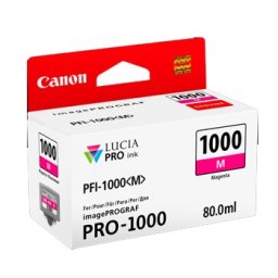 Tinteiro Canon PFI-1000 Magenta 0548C001 80ml