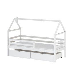 CAMA INFANTIL CASINHA COM GAVETAS E GRADEAMENTO MISSISSIPPI