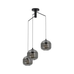 Eglo 99373 - Lustre pendente com cabo MANTUNALLE 3xE27/40W/230V