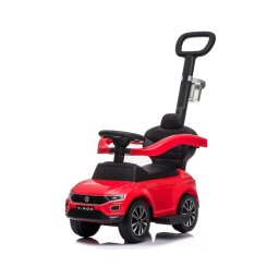 Bicicleta de empurrar Volkswagen 3em1 vermelho/preto