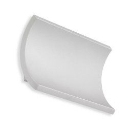 Telefunken 312804TF - Iluminação de parede exterior LED 2xLED/6W/230V IP44 prateado