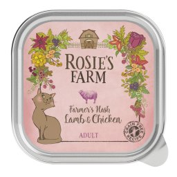 32x100g cordeiro e frango Rosie's Farm Adult