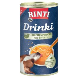 6x185ml RINTI Drinki com pato bebida para cães