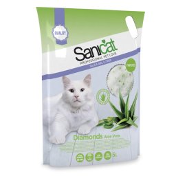 3x5l Sanicat Diamonds Aloe Vera areia sílica gatos