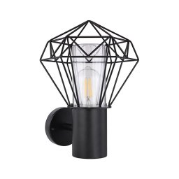 Globo 31355 - Iluminação de parede exterior HORACE 1xE27/15W/230V IP44