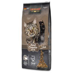 15kg sem cereais Adult Complete 32/16 Leonardo ração para gatos