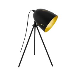 Eglo 43007 - Lâmpada de mesa HUNNINGHAM 1xE27/60W/230V
