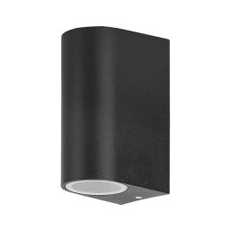 Rabalux 8030 - Luz de parede de exterior CHILE 2xGU10/35W/230V IP44