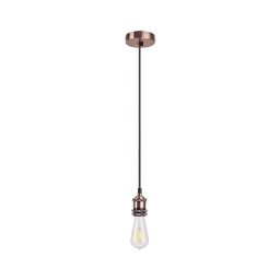 Rabalux 1417 - Luz pendente FIXY E27/40W bronze