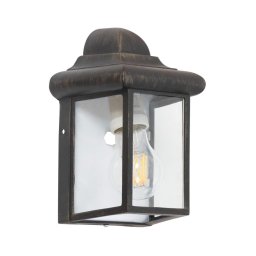 Rabalux 8754 - Luz de parede de exterior NORVICH 1xE27/60W/230V IP43 dourado