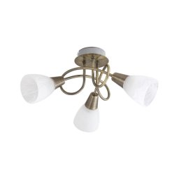 Rabalux 5533 - Candelabro integrado JENNA 3xE14/40W/230V bronze