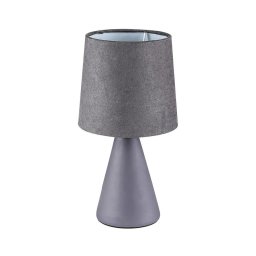 Rabalux - Candeeiro de mesa 1xE14/40W/230V cinzento