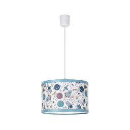 Rabalux - Candelabro suspenso de criança 1xE27/40W/230V azul