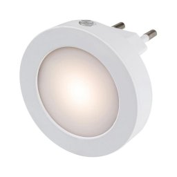 Rabalux 2282 - Iluminação noturna LED com sensor PUMPKIN LED/0,5W/230V diâmetro 65 mm