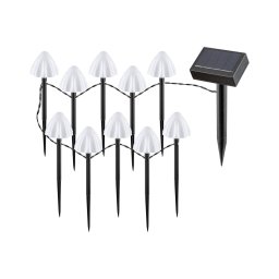 Rabalux 77007 - Iluminação solar LED SKADAR 10xLED/0,2W/1,2V IP44