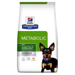 1kg Metabolic Mini Hill's Prescription Diet ração cão