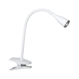 Rabalux 4196 - Candeeiro de mesa com clipe JEFF LED/4,5W/230V branco