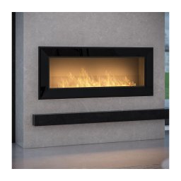 InFire - Lareira BIO incorporada 49x120 cm 3kW preto