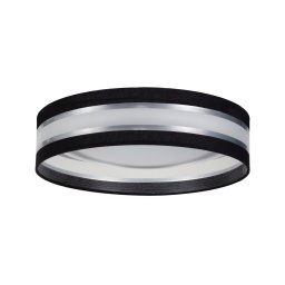 Iluminação de teto LED com regulação SMART CORAL LED/24W/230V Wi-Fi Tuya preto + CR