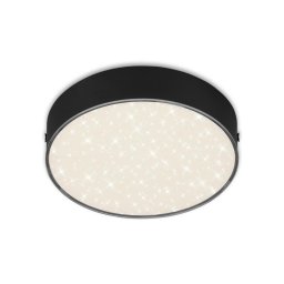 Briloner 7072-415 - Iluminação de teto LED STAR SKY LED/11W/230V diâmetro 15 cm preto