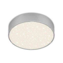 Briloner 7072-414 -Iluminação de teto LED STAR SKY LED/11W/230V diâmetro 15 cm prateado