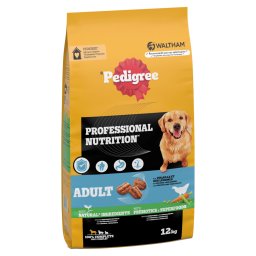 12kg aves e legumes Professional Nutrition Adult Pedigree ração para cães