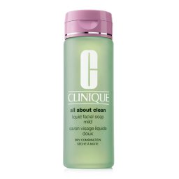 Clinique Limpeza Liquid Facial Soap Mild (Dry Combination) Gel de limpeza facial