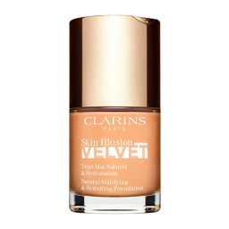Clarins Bases de Maquilhagem Skin Illusion Velvet Makeup Sérum com acabamento mate 108W