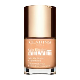 Clarins Bases de Maquilhagem Skin Illusion Velvet Makeup Sérum com acabamento mate 108,3N