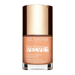 Clarins Bases de Maquilhagem Skin Illusion Velvet Makeup Sérum com acabamento mate 109C