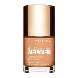 Clarins Bases de Maquilhagem Skin Illusion Velvet Makeup Sérum com acabamento mate 111N