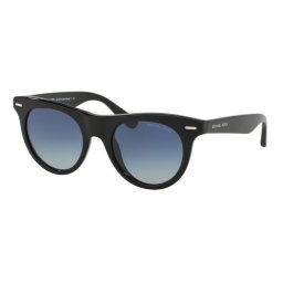 Michael Kors Eyewear Óculos de sol para mulheres MK2074 Bora Bora 30054l Black Acetate Grey Blue Gradient