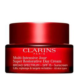 Clarins Cosméticos Faciais Multi-Intensive Jour SPF15 Creme de dia reafirmante para todos os tipos de pele
