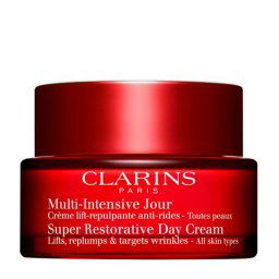 Clarins Cosméticos Faciais Multi - Intensive Jour Creme de Dia Reafirmante - Redensificante para Todos os Tipos de Pele